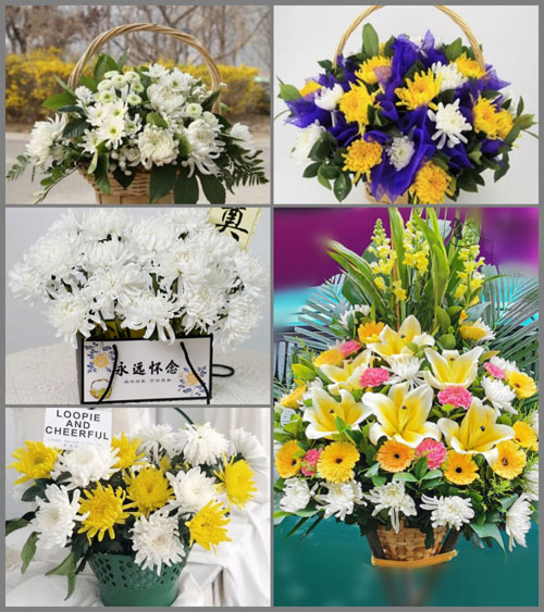 山东莱芜莱城区鹏泉街道段盘龙村白事提篮配送